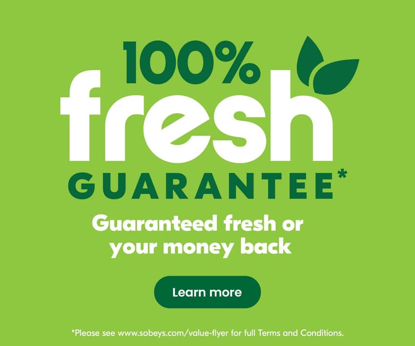 100% fresh guarantee