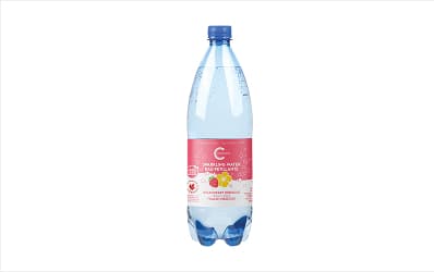 1L bottle of Strawberry Hibiscus Flavour Sparkling Water
