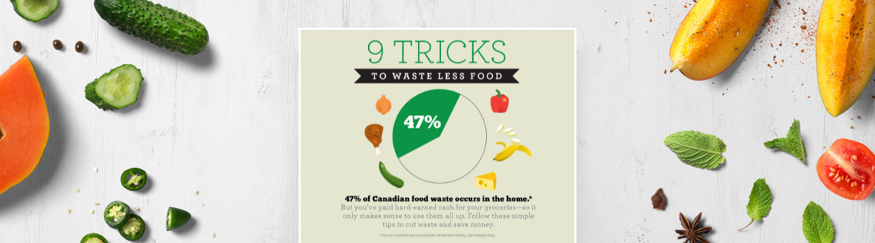 9 Tricks to waste less food