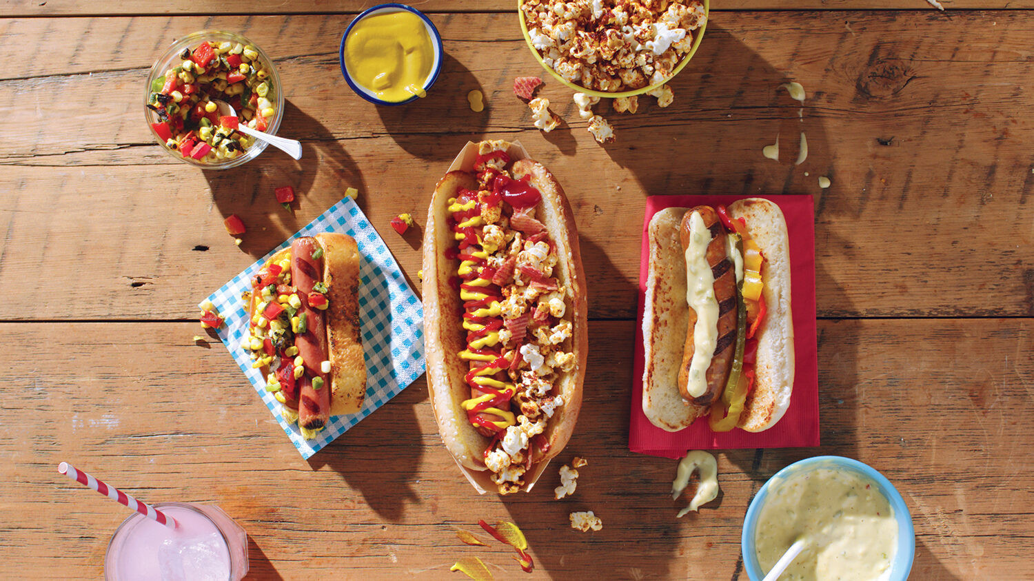 How to Host a Hot Dog Bar Party