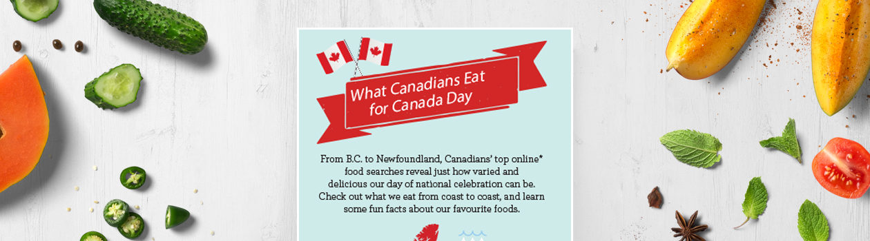 What Canadians Eat For Canada Day