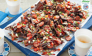 Tray of Grand Slam Nachos