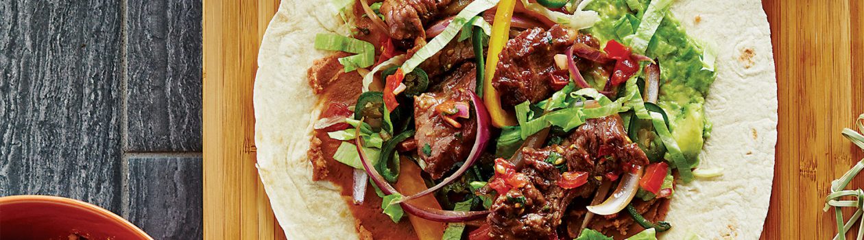 Grilled Mexican-Style Steak Wrap