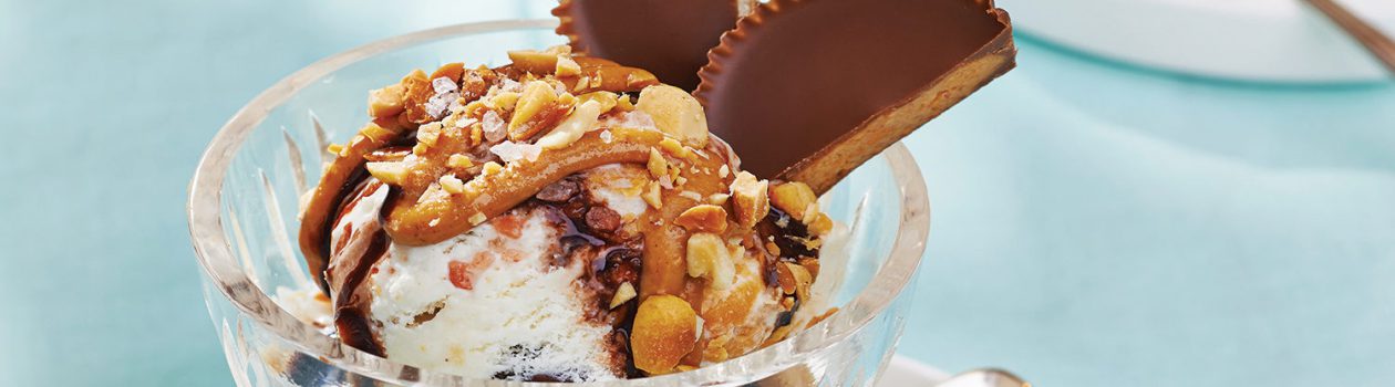 Peanut Butter Cup Sundaes