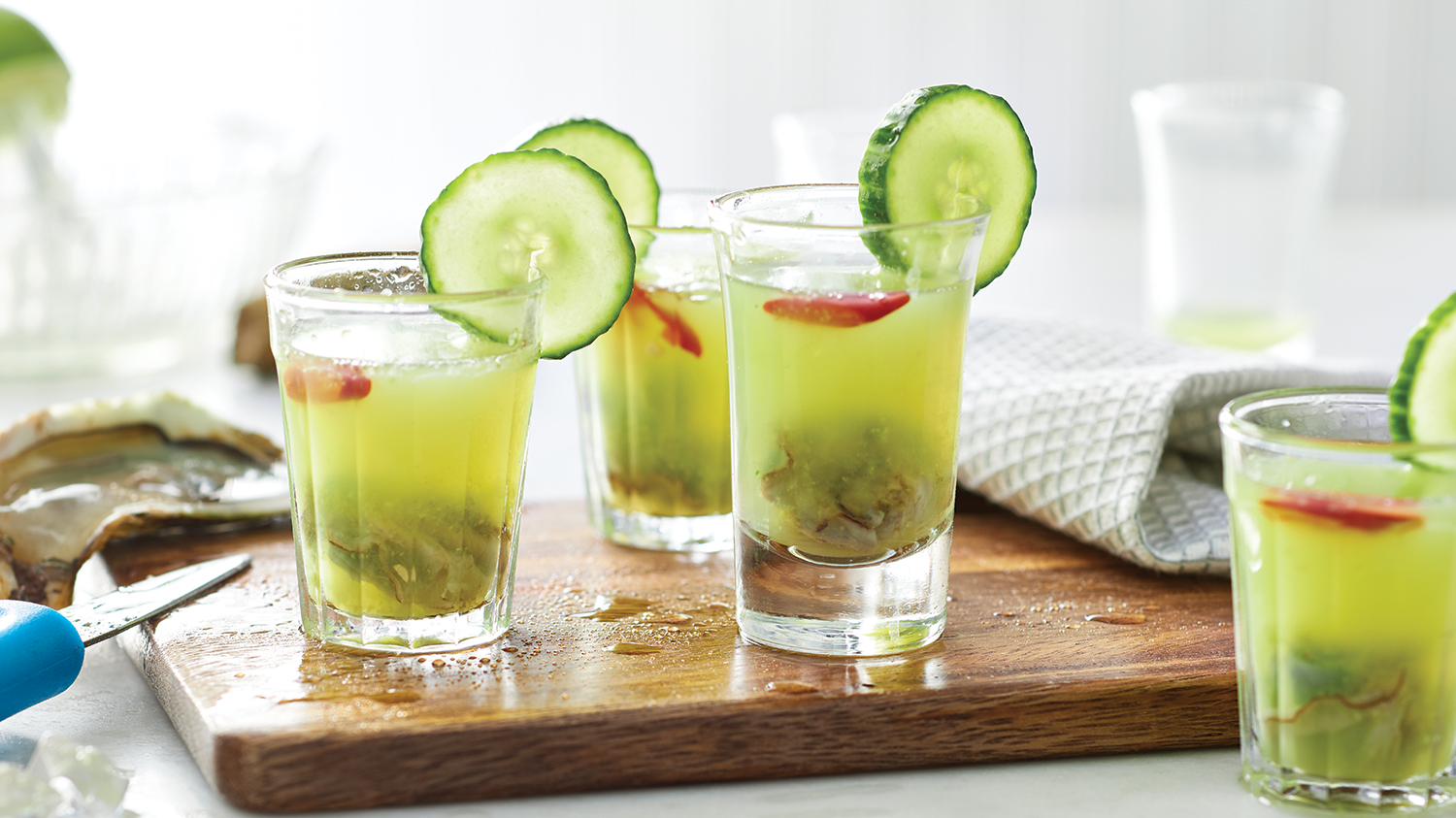 Shooters de vodka avec huître et chili Sobeys Inc.