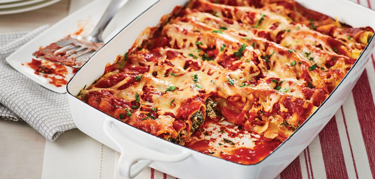 Easy Spinach-Ricotta Cannelloni - Sobeys Inc.