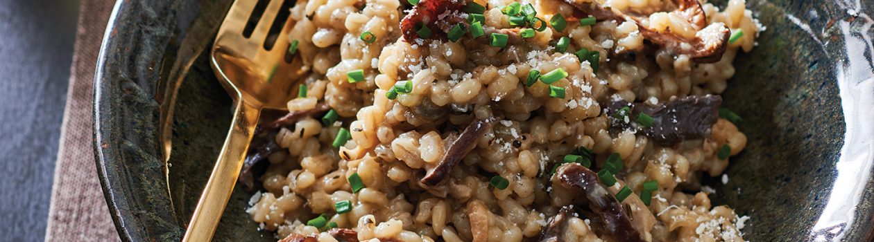 Herbed Mushroom & Barley Risotto