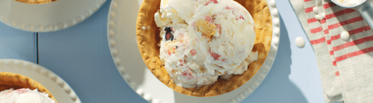 Two-Ingredient Berry Pie Ice Cream