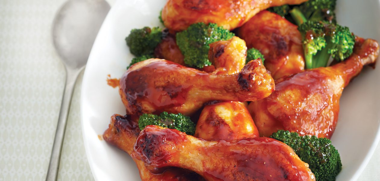 Sweet & Sour Chicken Drumsticks with Broccoli Sobeys Inc.