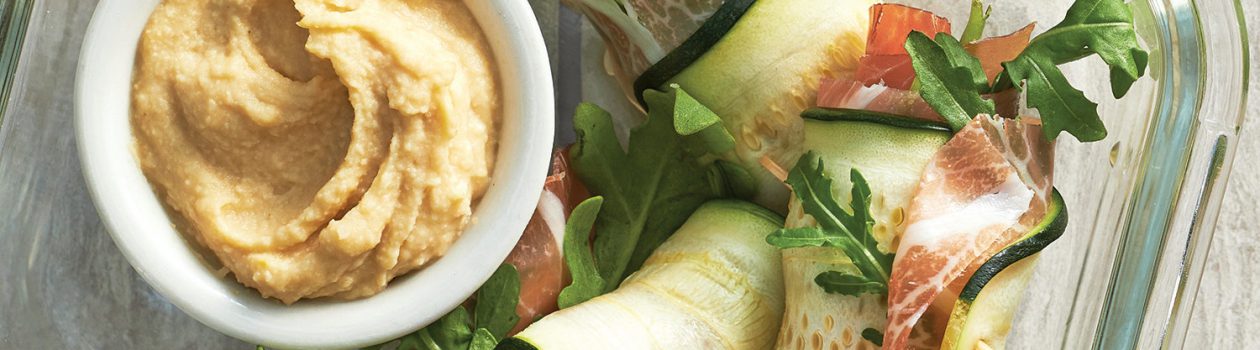 Zucchini & Prosciutto Roll Ups