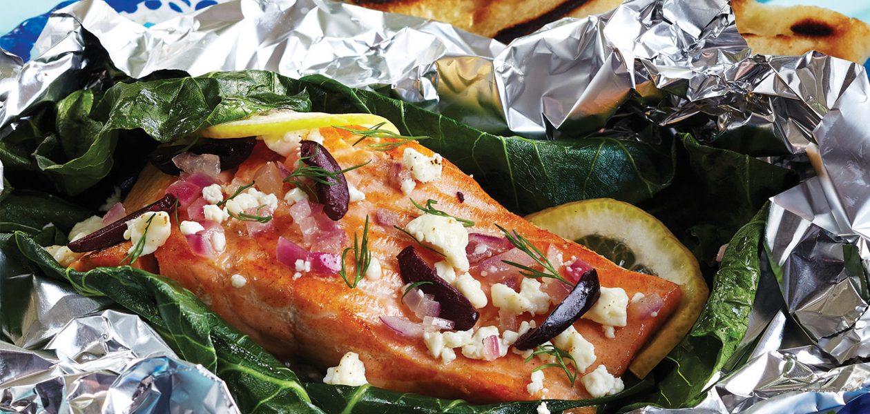 Greek-Style Grilled Salmon Packets - Sobeys Inc.