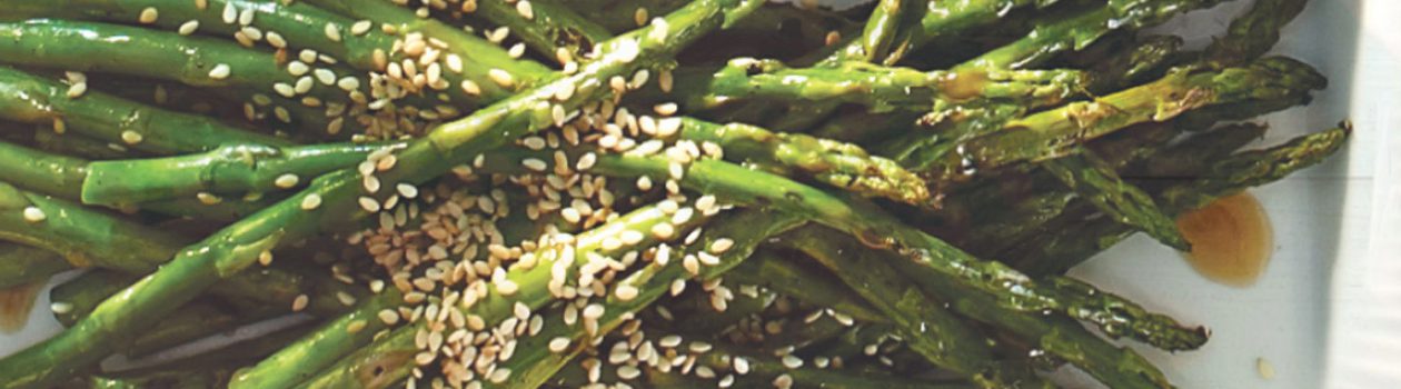 Grilled Asparagus With Sesame Vinaigrette