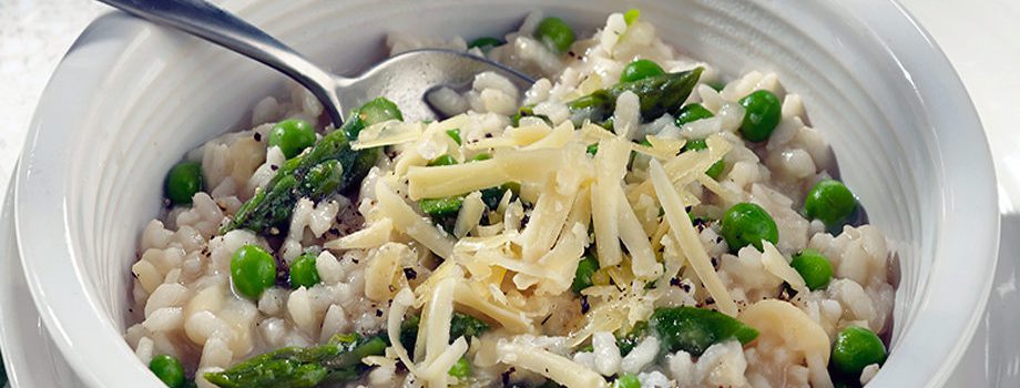 Asparagus & Spring Gouda Risotto