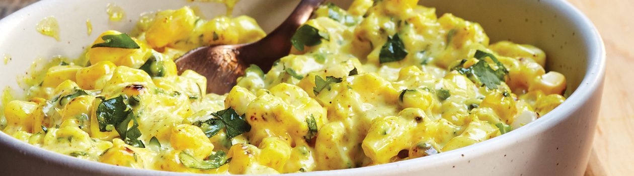Creamy Curried Corn Relish