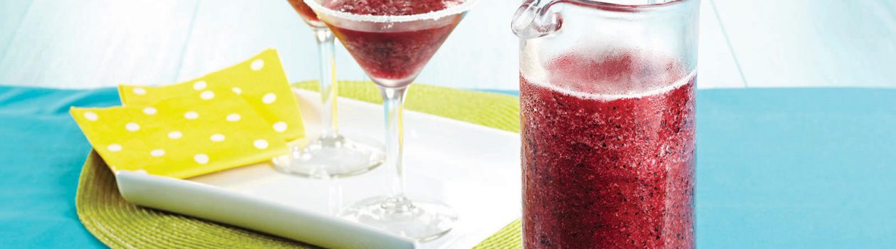 Blueberry & Lemonade Slushy