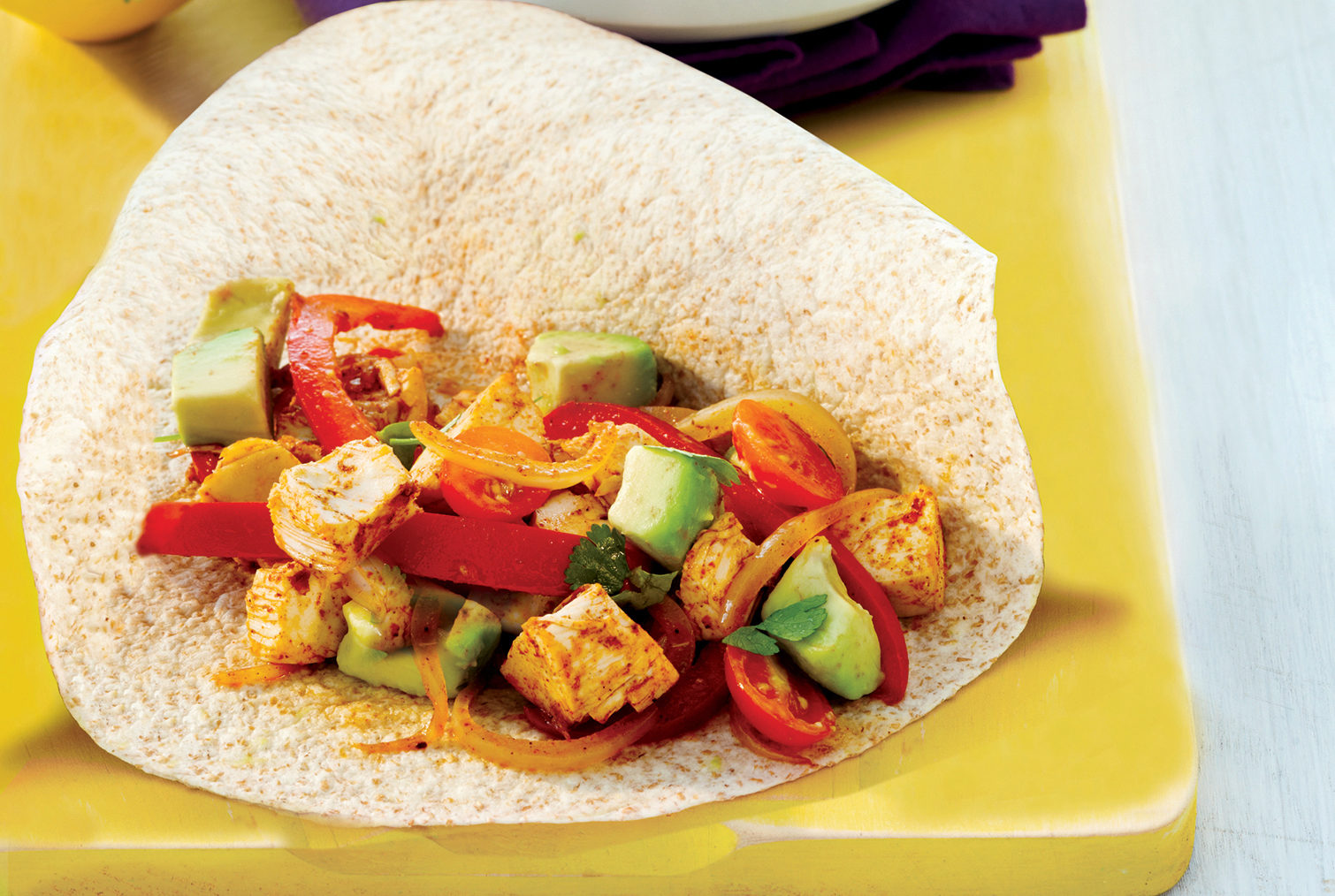 Chicken Fajitas with Avocado Salad Sobeys Inc.