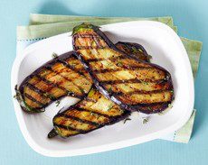 Grilled Eggplant and Honey