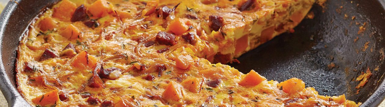 Chorizo & Sweet Potato Frittata