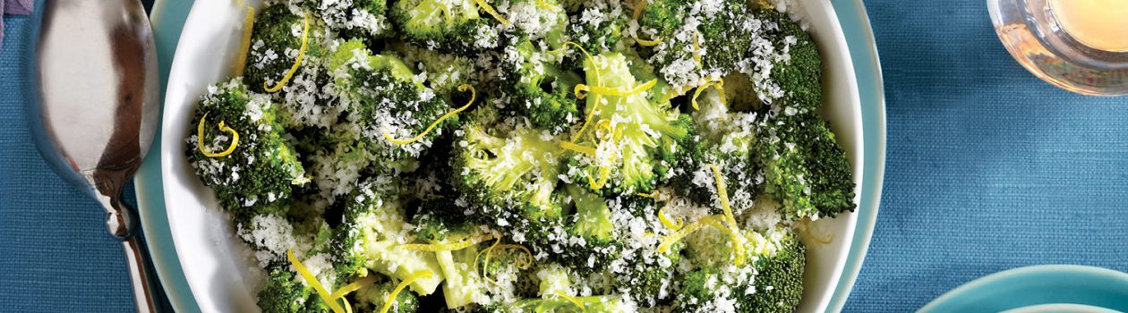 Lemon-Parmesan Broccoli
