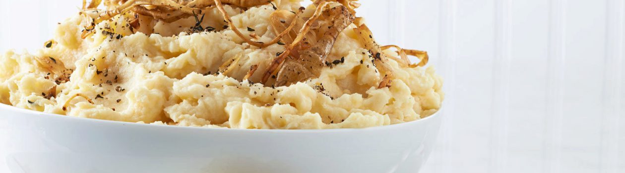 Root Vegetable Mash with Crispy Topping