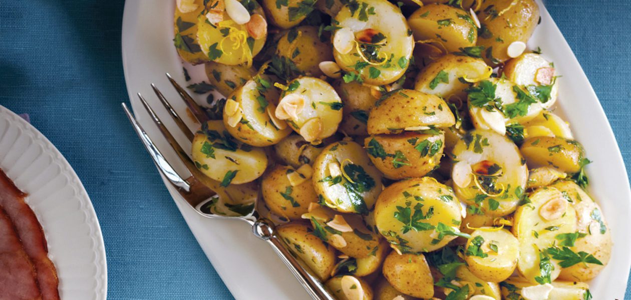 Mini Potatoes with Brown Butter & Herbs