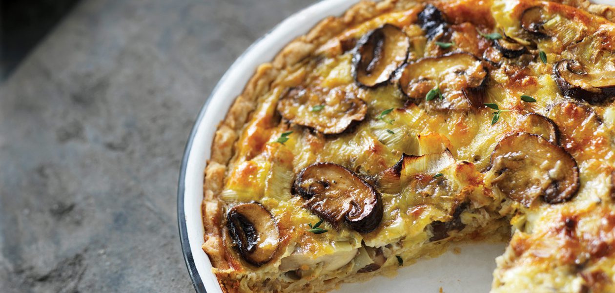 Quiche aux champignons et aux poireaux - Sobeys Inc.