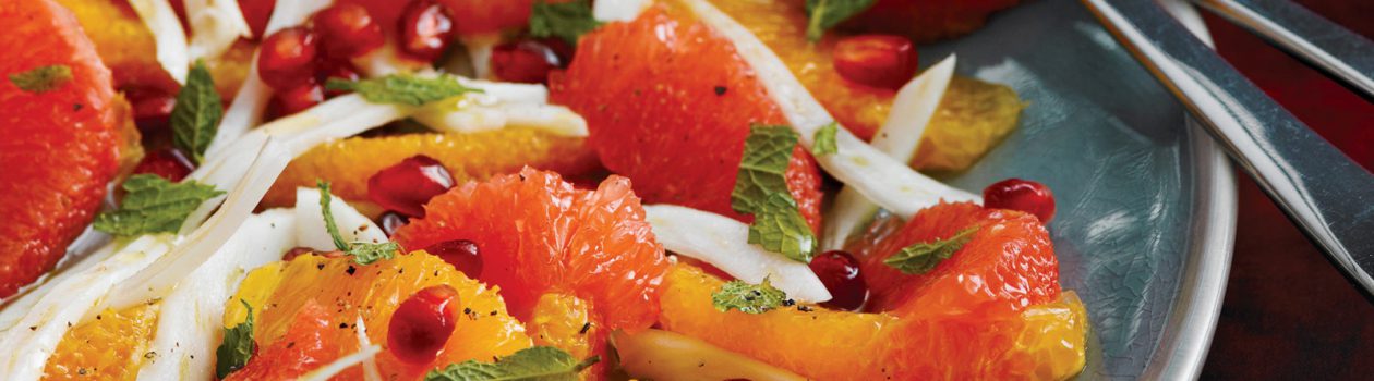 Pomegranate, Fennel & Orange Salad