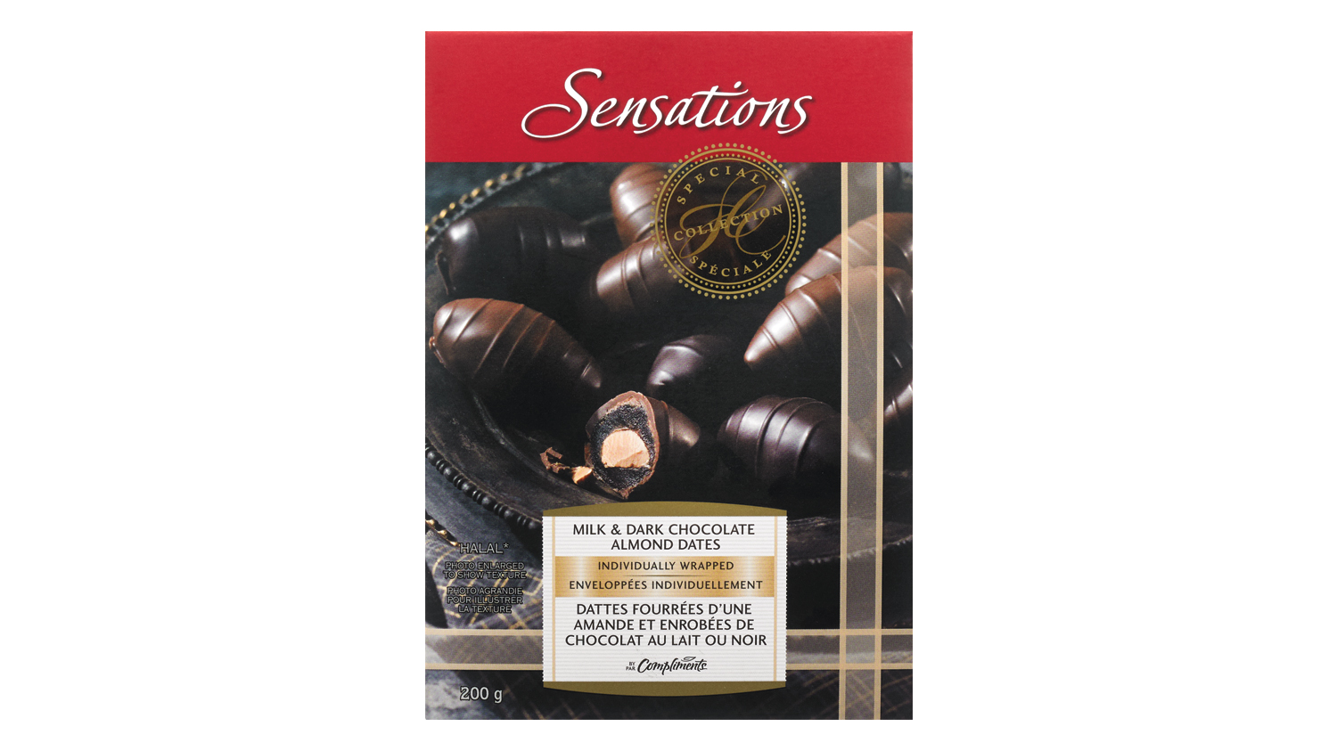 Milk and Dark Chocolate Almond Dates Sobeys Inc.