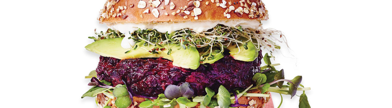 Compliments Naturally Simple Beet Burger with Honey