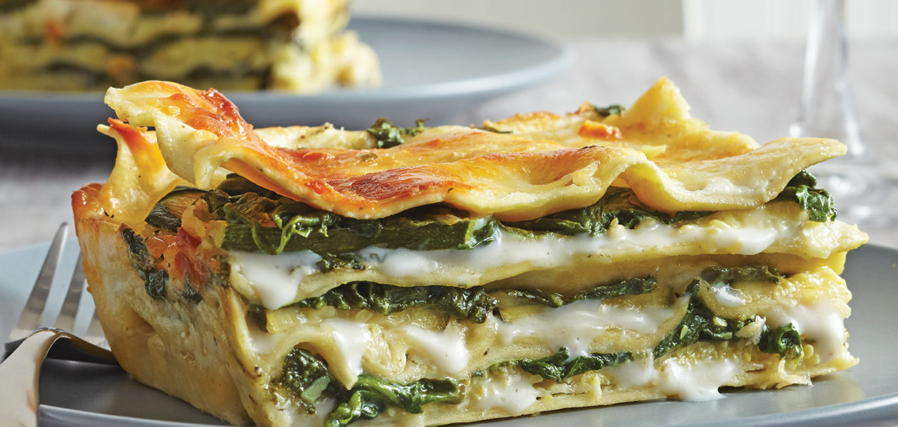 Lasagne facile aux légumes avec sauce blanche Sobeys Inc.