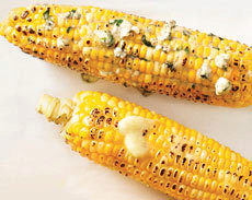 Corn On The Cob With Flavoured Butters