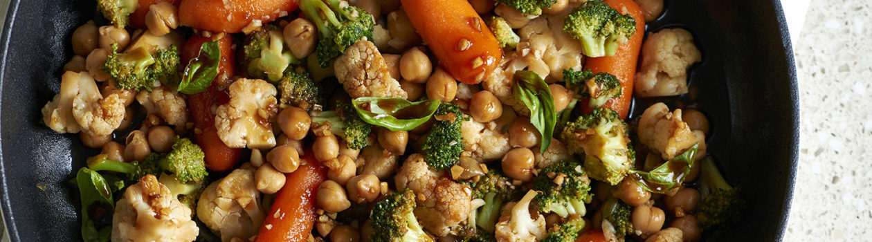 Chickpea & Vegetable Stir Fry