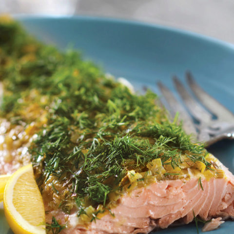 Read more about Salmon Topped with Leek & Dill