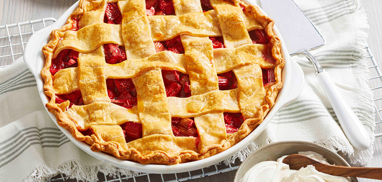 Strawberry-Rhubarb Pie-image