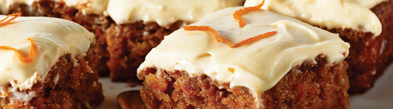 Carrot Cake with Maple Cream Cheese Icing