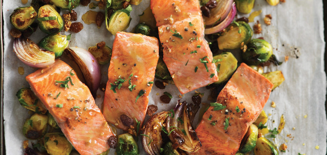 Roasted Maple Salmon & Brussels Sprouts Sobeys Inc.