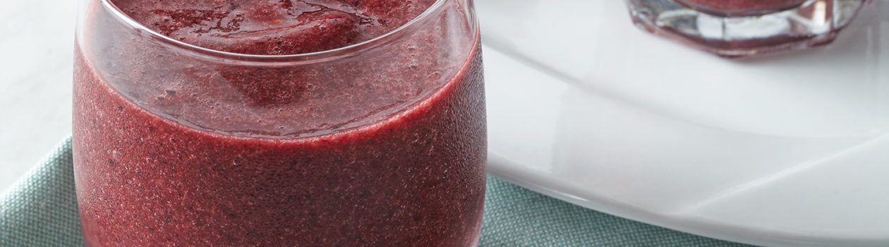 Cucumber, Ginger & Cherry Smoothie
