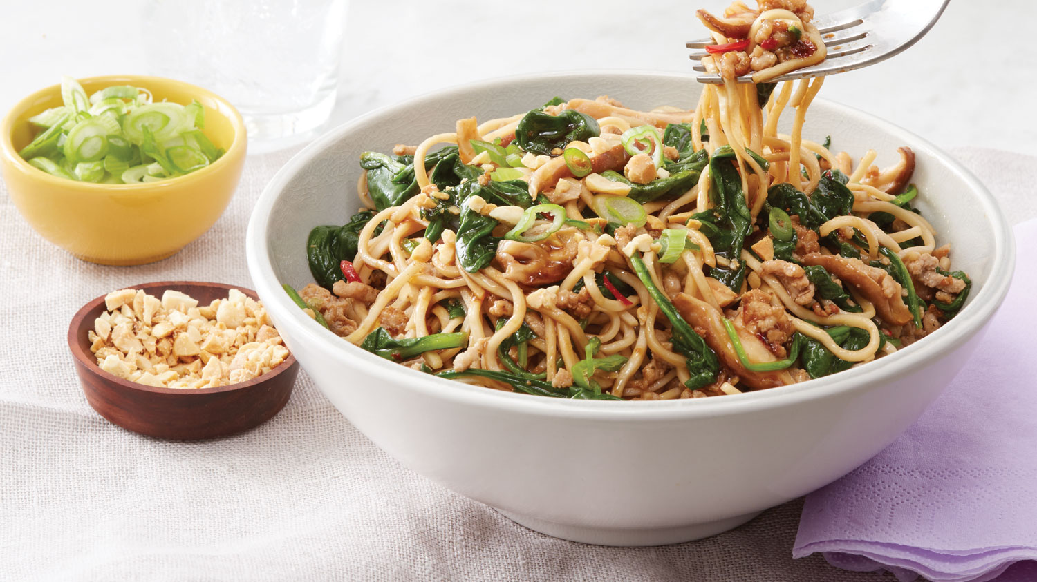 Spicy Pork & Spinach Noodles Sobeys Inc.