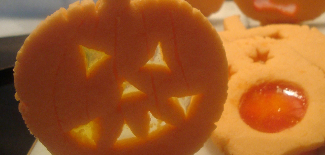 Halloween Jack O’ Lantern Cookies