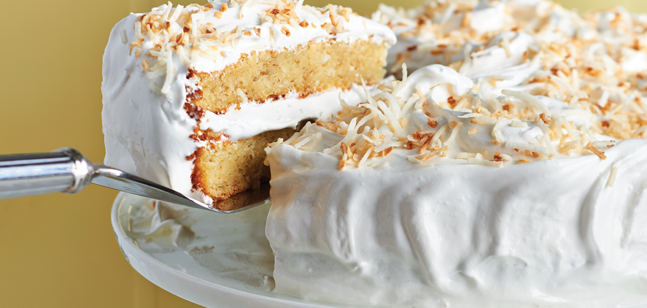 Banana Coconut Cake With Seven Minute Frosting Sobeys Inc
