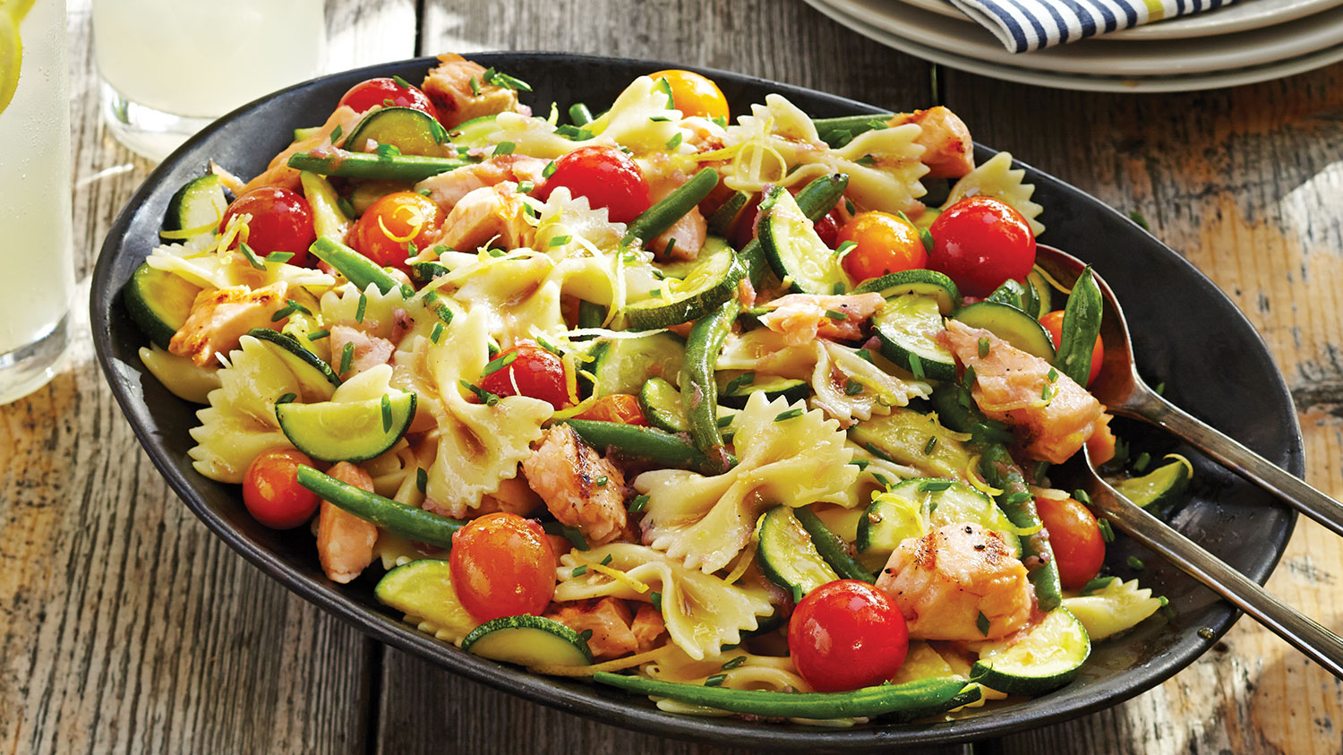 Grilled Vegetable & Salmon BowTie Pasta Salad Sobeys Inc.