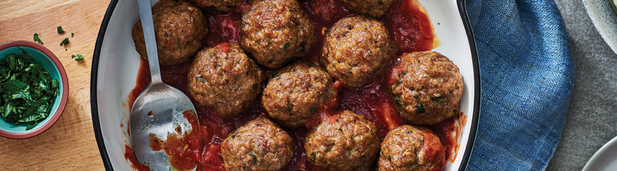 Boulettes de viande tendres à l’italienne