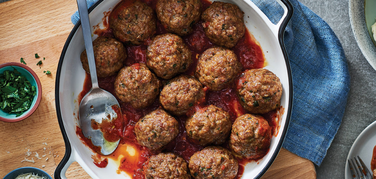 Italian-Style Soft Meatballs