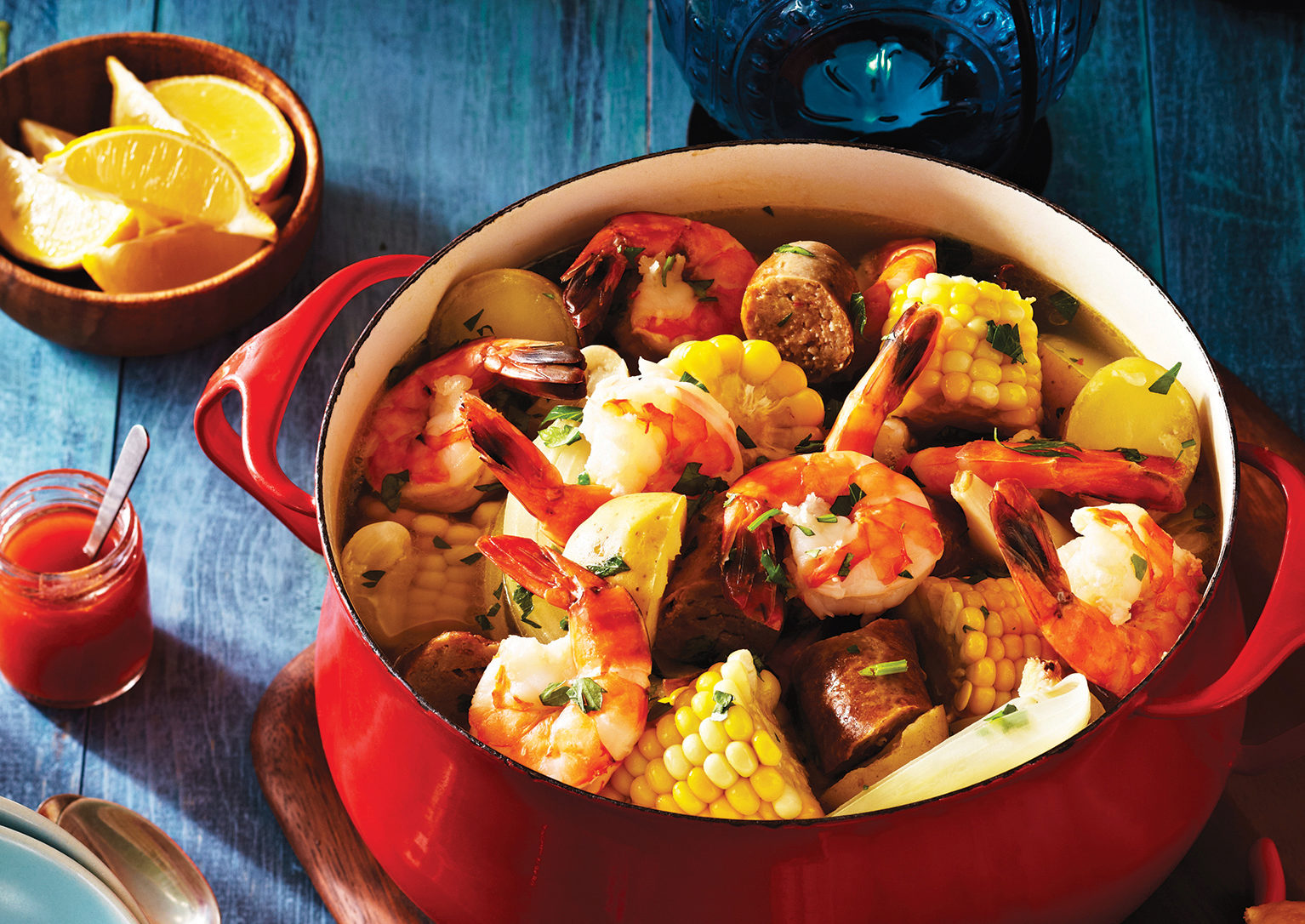 Shrimp Boil with Sausage, Potatoes & Corn - Sobeys Inc.