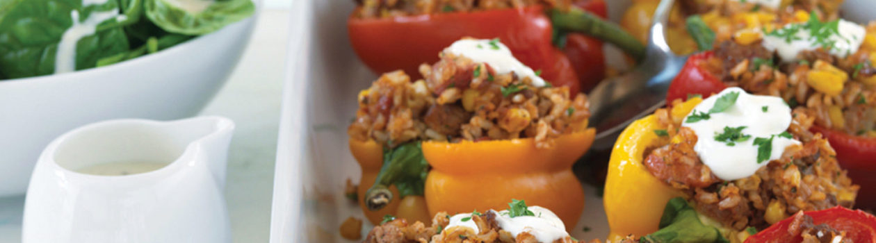 Fiesta Stuffed Peppers