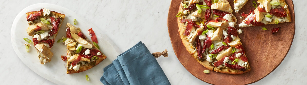 Fast Tuscan-Inspired Pizza