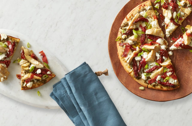 Fast Tuscan-Inspired Pizza
