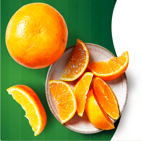 citrus-guide-101 Fresh citrus on wooden cutting board