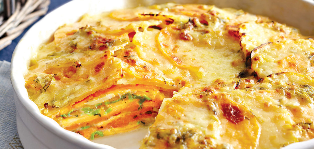 Scalloped Yukon Gold & Sweet Potatoes Sobeys Inc.