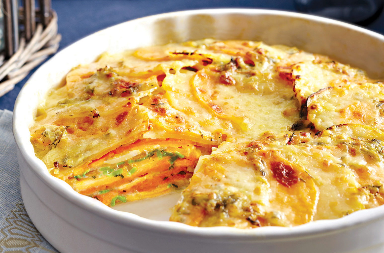 Scalloped Yukon Gold & Sweet Potatoes Sobeys Inc.